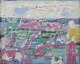 Leo Thellefsen 
(1909 - 1997), 
olie på plade. 
...