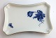 Royal 
Copenhagen. 
Blue flower 
with gold. 
Square tray. 
...