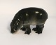 Lyngby 
porcelæn. 
Flodheste unge. 
Model 84. 
Længde 11 cm. 
...