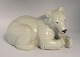 Royal 
Copenhagen. 
Porcelænsfigur. 
Liggende 
Isbjørn. ...