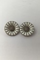 Anton Michelsen 
Sterling Silver 
Marguerit Daisy 
Ear Clips