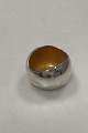 Georg Jensen 
Sterling Sølv 
Saltkar med Gul 
Emaje af ...