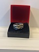 Sterling sølv 
ring med 14k 
guld 
Str 56