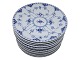 Musselmalet 
Helblonde
Sildetallerken 
19,0 cm. #620