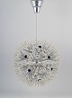 L'Art 
præsenterer: 
'Dandelion' 
Sputnik 
lysekrone af 
Emil Stejnar, 
Wien, Østrig, 
1955. 
Produceret af 
Rupert Nikoll.