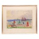 Jens 
Søndergaard, 
1895-1957, 
water color. 
Landscape ...
