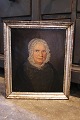 Fint Empire 
kvinde portræt 
maleri , olie 
på lærred fra 
...