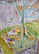 Pegasus – Kunst 
- Antik - 
Design 
presents: 
Kielberg, 
Ole (1911 - 
1985) Denmark: 
Crocusbed, 
1954-60