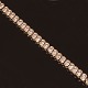 Aabenraa 
Antikvitetshandel 
præsenterer: 
14kt 
hvidguld 
tennisarmbånd 
prydet med 62 
diamanter på 
hver ca. 0,05ct 
...