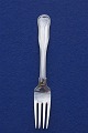 Georg Jensen 
Dobbeltriflet 
sølvbestik, 
frokostgafler 
17cm

