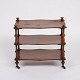 Etagere/Reol 
Med 3 Hylder - 
Mahogni - 
Drejede Søjler 
- ...