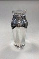 Art Nouveau / 
Deco Sølvplet 
Vase