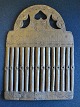 Antique Danish 
weaving heddle 
in painted 
beech, 1811.