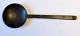 18th century 
brandy spoon in 
pewter.