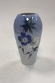 Royal 
Copenhagen Art 
Nouveau Vase 
med Blå og Hvid 
...