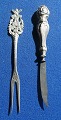 2 dele bestik 
til f.ex. 
oliven. Gaffel 
11,5cm i 830 
...