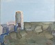 L'Art 
præsenterer: 
Svensk 
kunstner
Modernistisk 
landskab.
Olie på 
lærred.