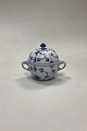 Danam Antik 
presents: 
Royal 
Copenhagen Blue 
Fluted Plain 
Sugar Bowl No. 
428