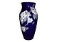 Royal Copenhagen
Tall dark blue vase with apple blossom