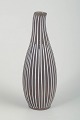 Helge Østerberg, keramik vase, hånddekoreret, 1970’erne.
