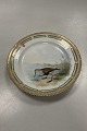 Danam Antik presents: Royal Copenhagen Flora Danica/Fauna Danica Game Lunch Plate No 240/3550