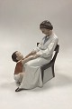 Danam Antik presents: Bing and Grøndahl Figurine of - Dickie´s Mama / Mother and Son No. 1642