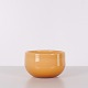 Glass Bowl – Palet – Yellow / Caramel – Michael Bang – Holmegaard