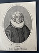 Litografi - Portræt af Biskop Hans Adolph Brorson.