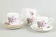 Royal Stafford, set of 4 coffee cups with saucers.