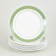 Esteri Tomula for Arabia, Finland, set of 6 dinner plates.