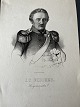 Ole Buus Larsen præsenterer: Litografi af Frantz Hoffensberg - Portræt af Krigsminister Jacob Scavenius Fibiger.
