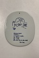 Royal Copenhagen Piet Hein Gruk Platte fra 1958