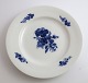 Royal Copenhagen. Blue flower. Flat plate. Model 8094. Diameter 19 cm. (1 quality)