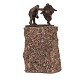 Keld Moseholm bronzeskulptur. Keld Moseholm, 1936-2023, ...