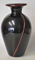 Pegasus – Kunst - Antik - Design presents: Black glass vase, 20th century