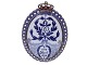 Royal Copenhagen Mindeplatte fra 1898 med ...