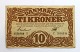 Lundin Antique präsentiert: Dänemark. Banknote DKK 10 1943 T.