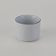 Kinnerup Antik & Porcelæn præsenterer: Aluminia bæger 3050Blåkant4,5 cm