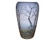 Royal Copenhagen Vase with birch tree