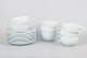 L'Art præsenterer: Grethe Meyer for Royal Copenhagen, sæt af otte Blåkant kaffekopper med tilhørende underkopper.