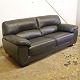 Kinnerup Antik & Porcelæn præsenterer: Overpolstret lædersofa199 cm