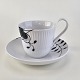 Kinnerup Antik & Porcelæn præsenterer: RC Kop 093+094Blå Mega Riflet8,5 cm