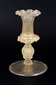 L'Art præsenterer: Murano lysestage.