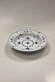 Danam Antik præsenterer: Royal Copenhagen Musselmalet Riflet Dyb Tallerken No. 168
