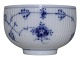 Blue Fluted PlainSmall round bowl 8.5 cm.