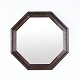 Osted Antik & Design presents: Octagonal Mirror Dark Wood 1890s