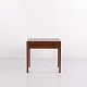 Osted Antik & Design presents: Mahogany Sewing Table with Storage Compartment from the 1940s