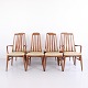 Osted Antik & Design presents: Set of 8 Eva Dining Chairs Including 2 Armchairs by Niels Koefoed for Koefoeds ...