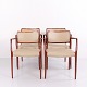 Osted Antik & Design presents: Model 65 Armchair in Rosewood with Light Elegance Leather by N.O. Møller for ...