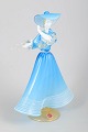L'Art præsenterer: Murano, glasfigur af dame.